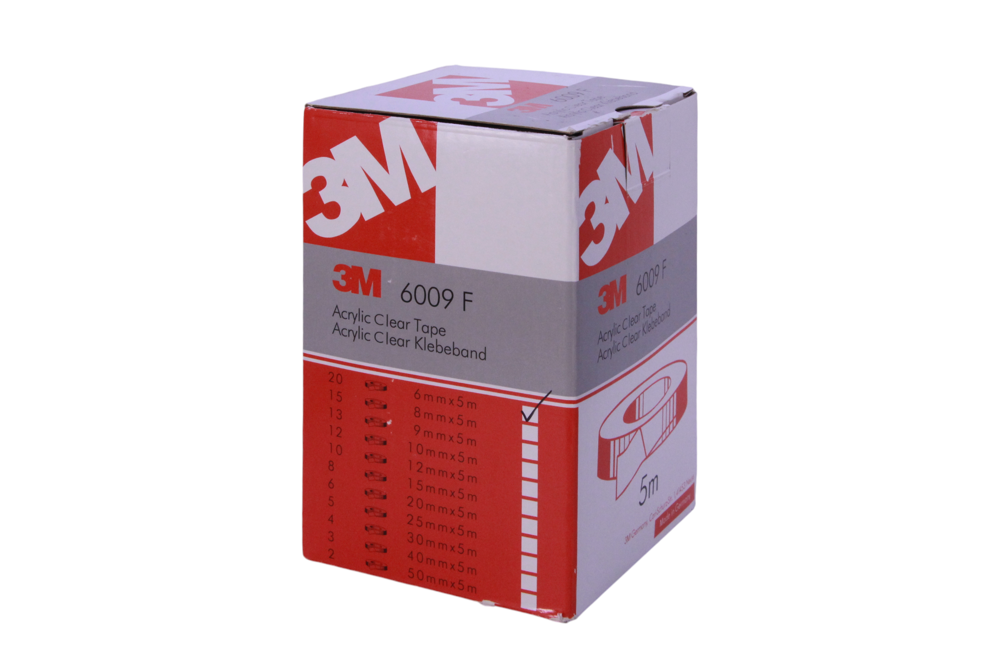 Скотч двухсторонний 3M 6009 F 6мм x 5м в интернет-магазине АвтоЭлектрика