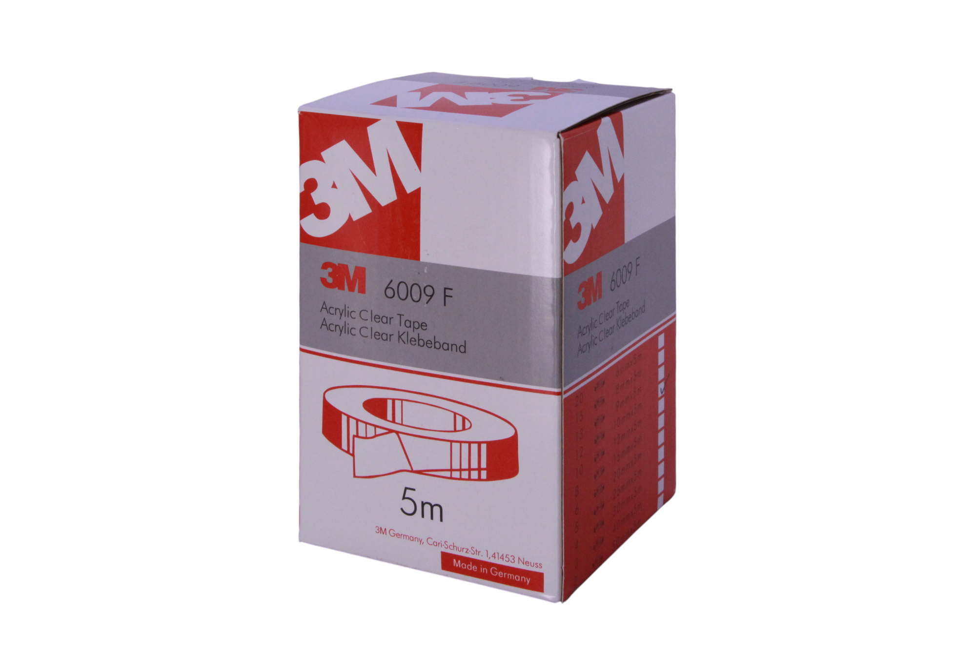 Скотч двухсторонний 3M 6009 F 10мм x 5м в интернет-магазине АвтоЭлектрика
