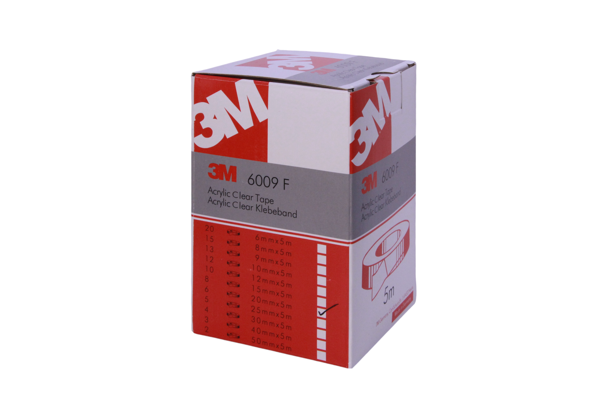 Скотч двухсторонний 3M 6009 F 20мм x 5м в интернет-магазине АвтоЭлектрика